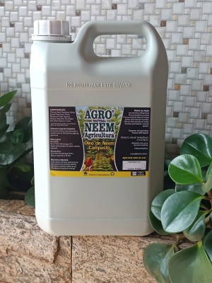 Óleo de Neem Nim Agroneem Agrícola Composto - GALÃO de 5 L