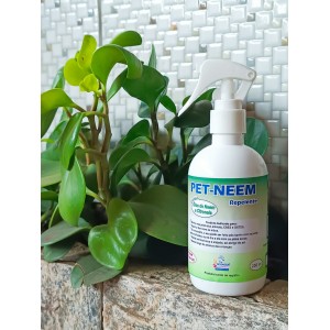 Pet Neem Repelente SPRAY Com Óleo De Neem e Citronela 250 ml