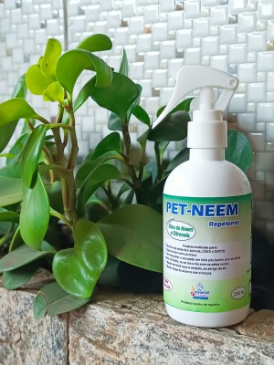 Pet Neem Repelente SPRAY Com Óleo De Neem e Citronela 250 ml