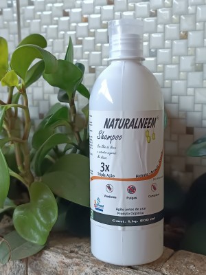 Shampoo Naturalneem Com Óleo de Neem Nim 500 ml