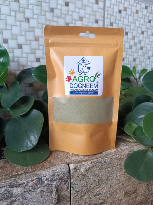 Suplemento de Neem(Nim) para Pets (sachê 100gr) – contra pulgas e carrapatos.
